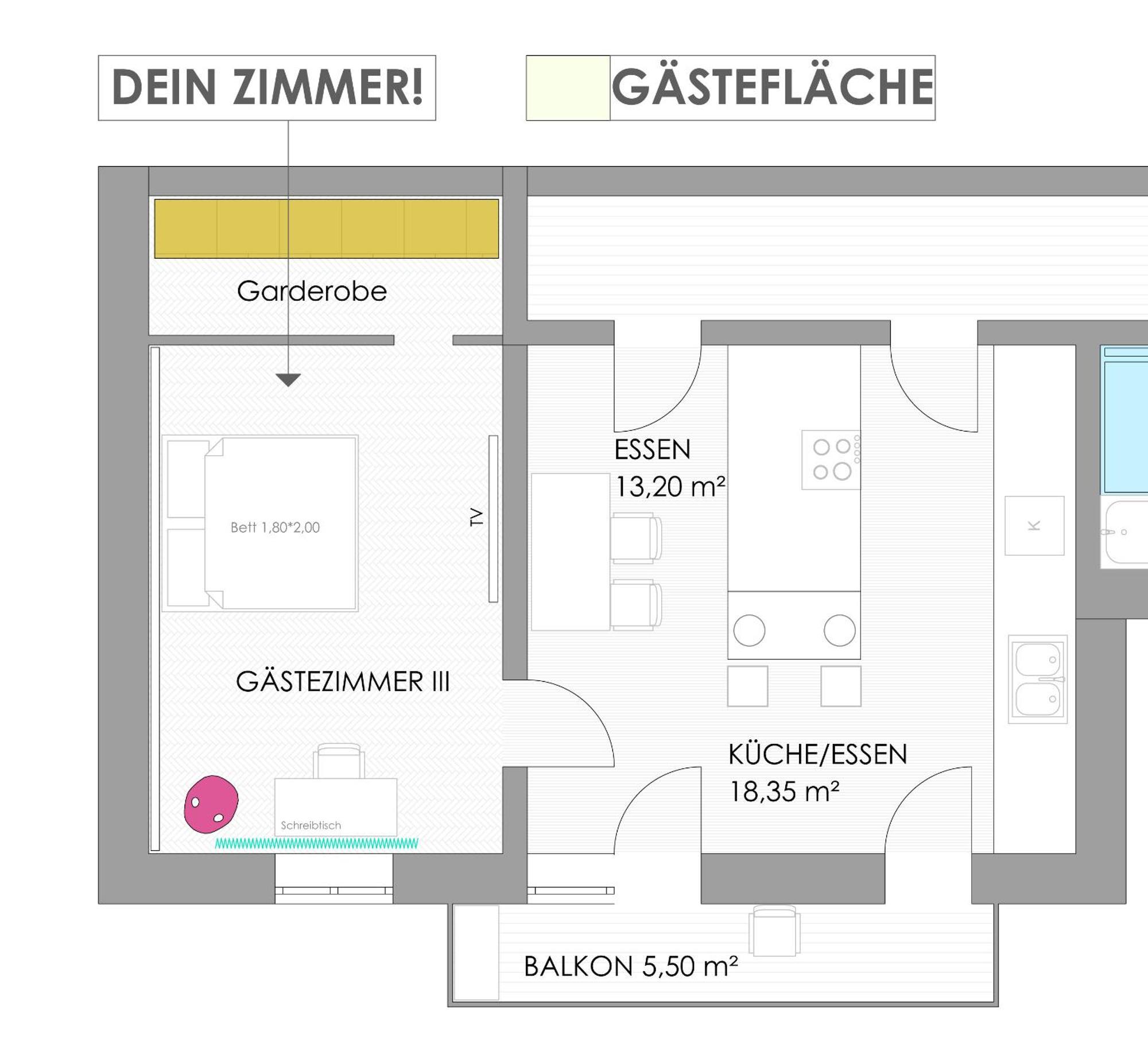 Sonniges Zimmer Mit Balkon Im Herzen Mannheims Exterior photo
